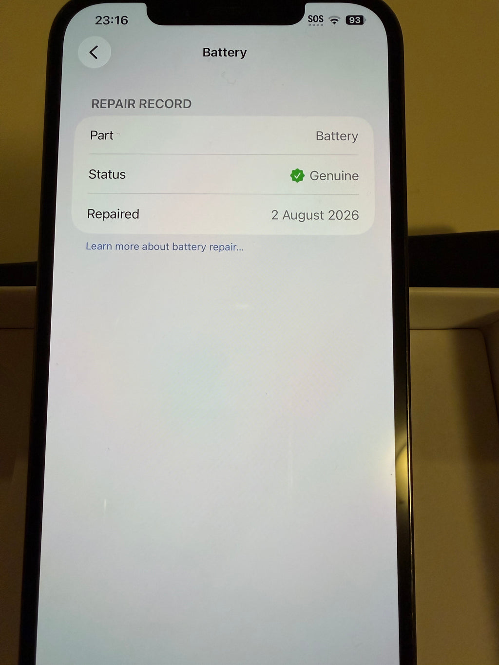 Apple iPhone 12 Pro Max - Refurbished with New100% Genuine battery