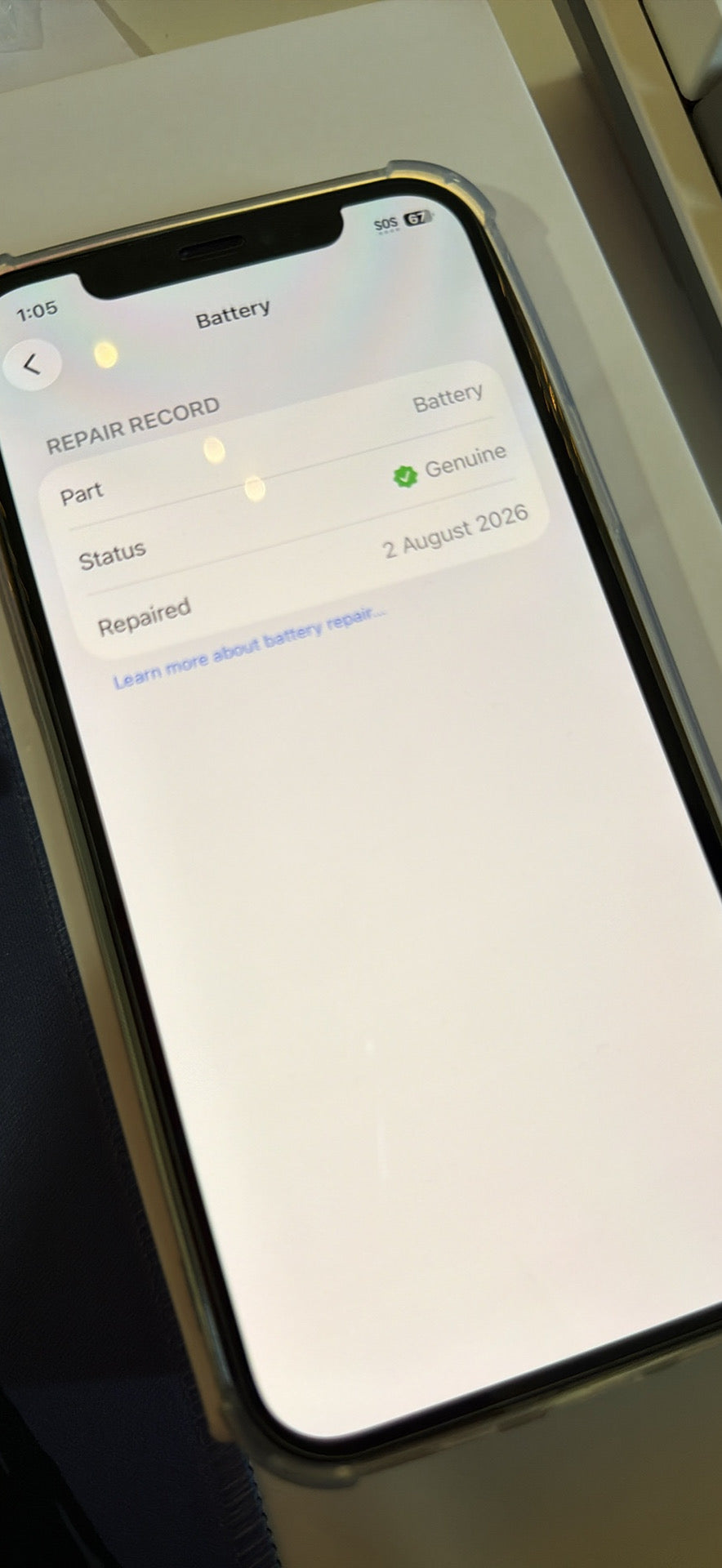 Apple iPhone 12 Pro Max - Refurbished with New100% Genuine battery